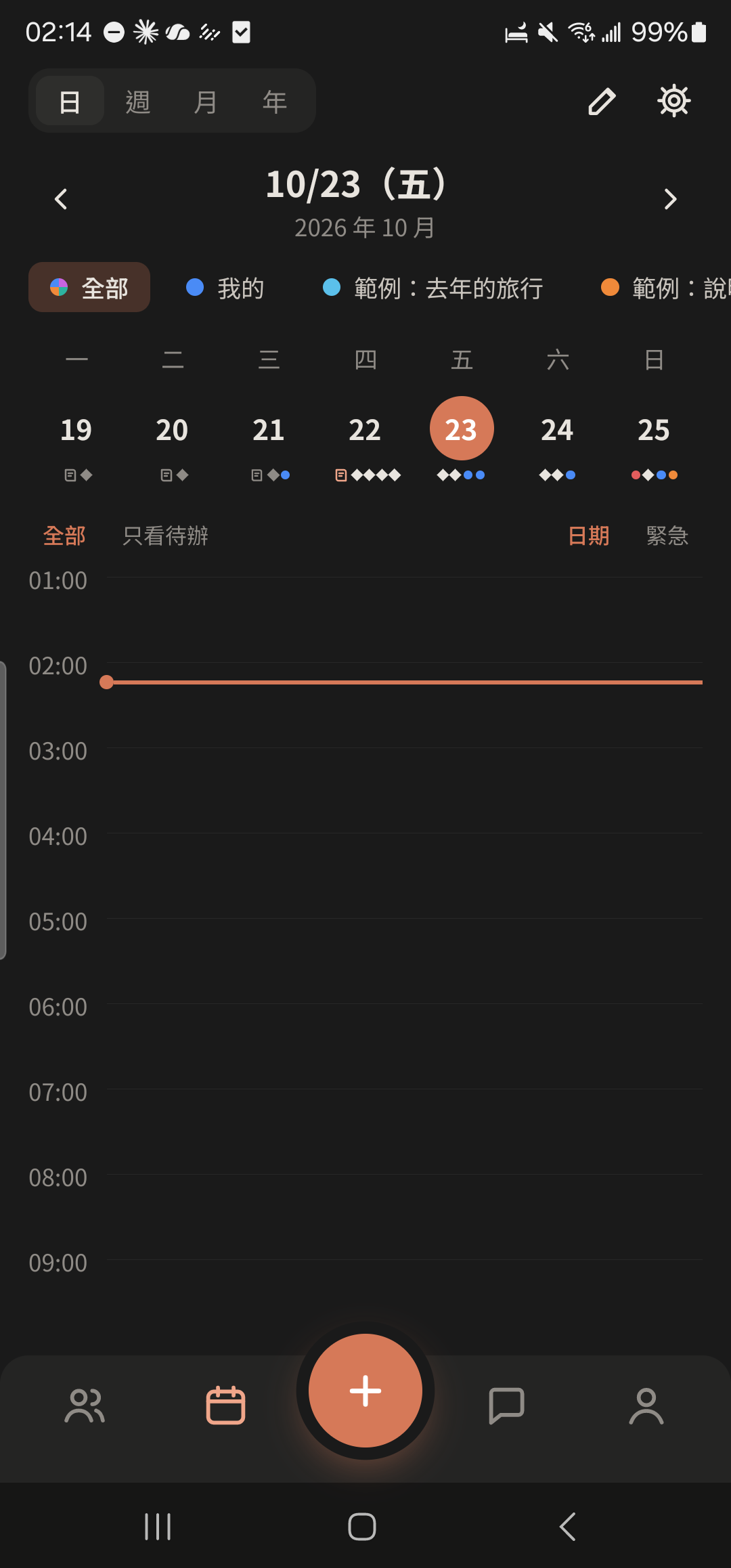 重複待辦的 7 個打卡小圓圈